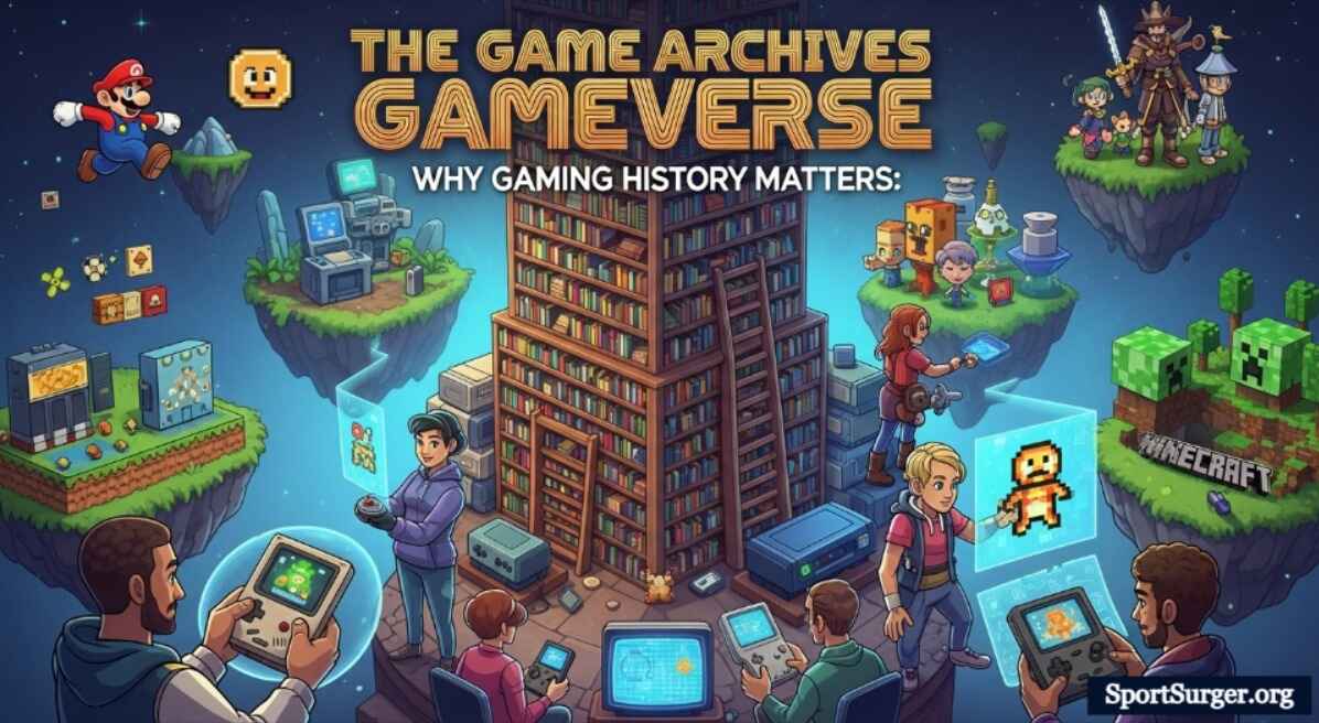 The Evolution of The Game Archives Gameverse