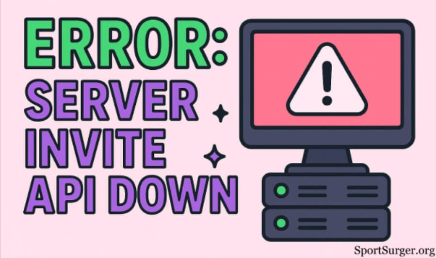 What Does Error Server Invite API Down Mean
